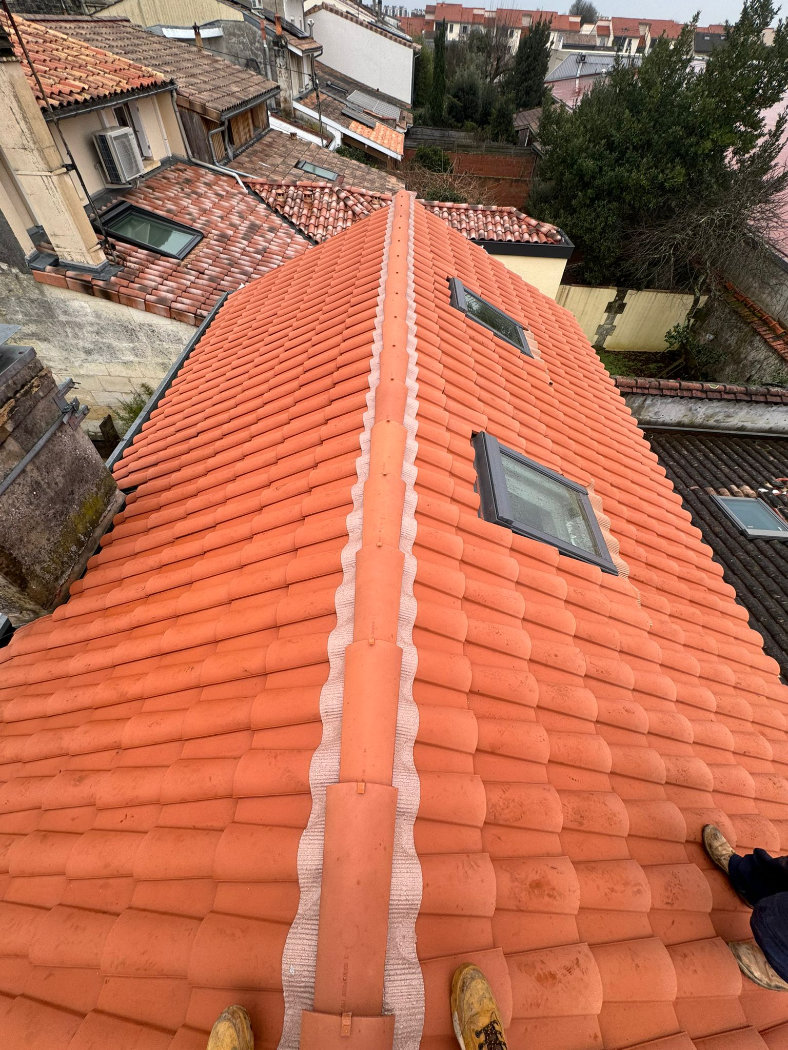 Nettoyage et traitement toiture à Mérignac en Gironde